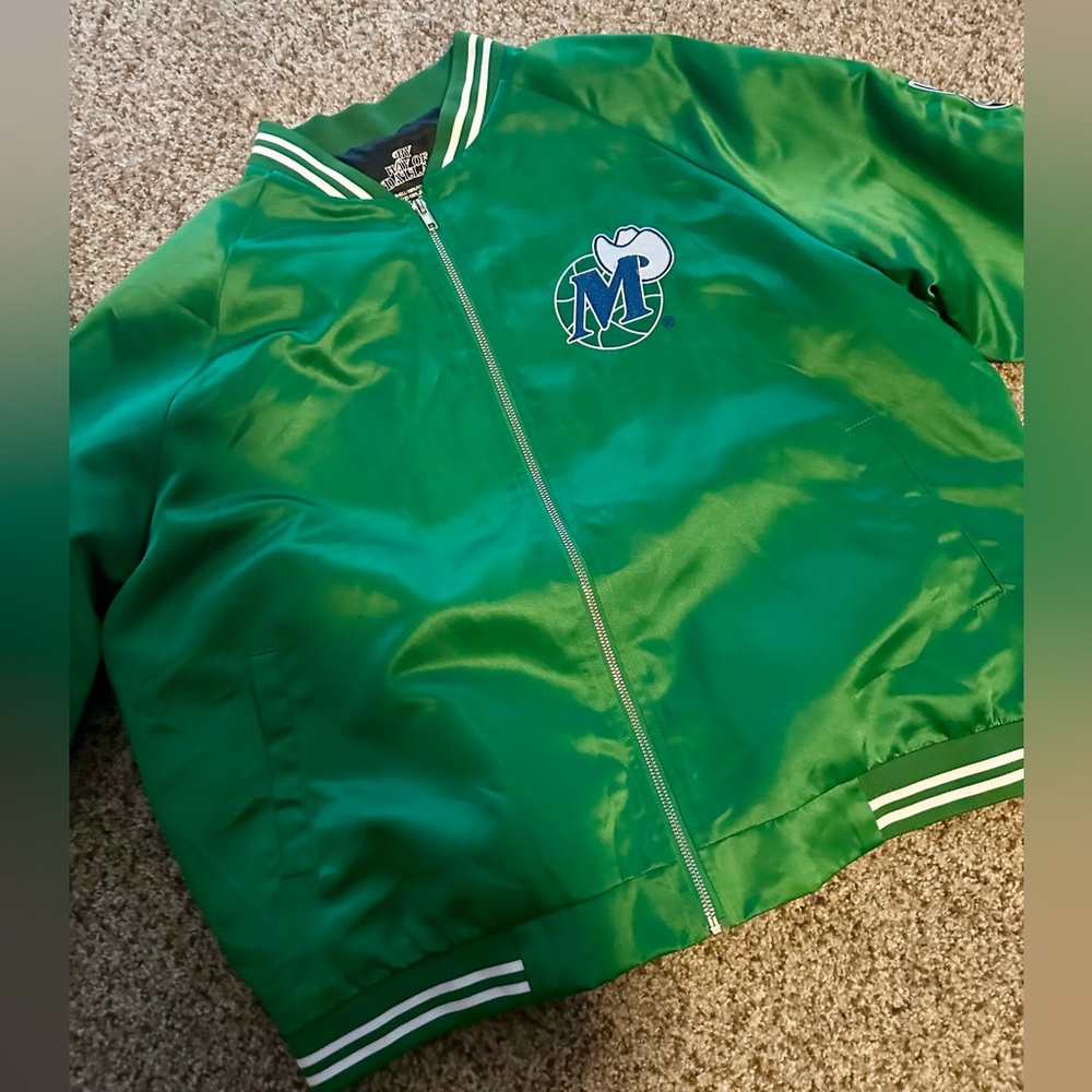 Dallas Mavericks Satin Jacket by By Way of Dallas
